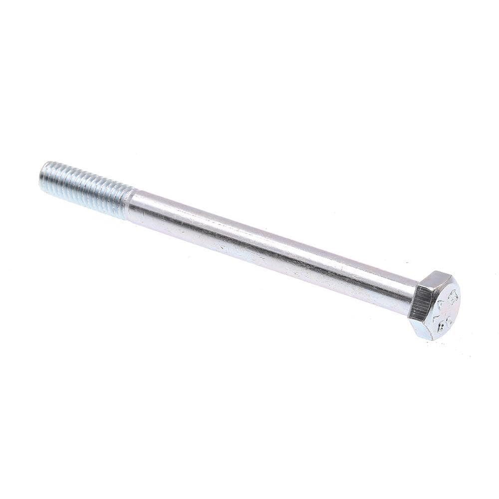 5/16 in.-18 x 4 in. A307 Grade A Zinc Plated Steel Hex Bolts (50-Pack) price history on PriceWatchPro