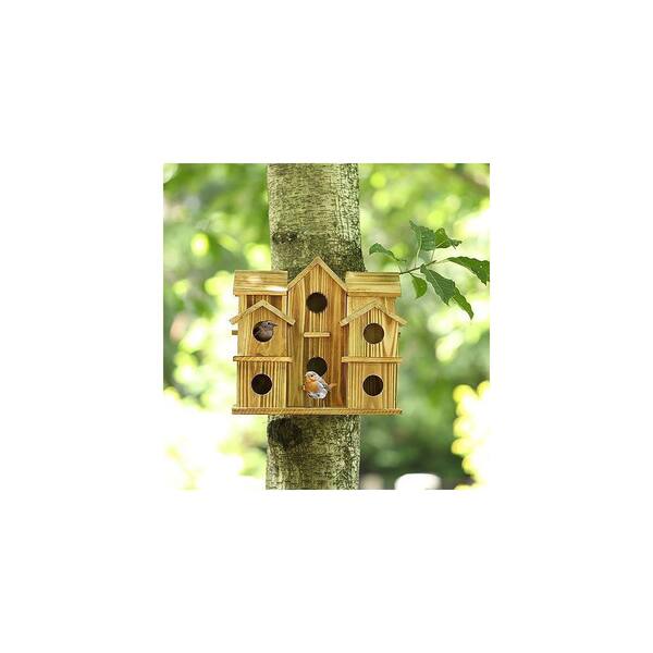 Birdhouse Outdoor Bird Nesting Box Outdoor - Vogelfutterhaus Aus Holz