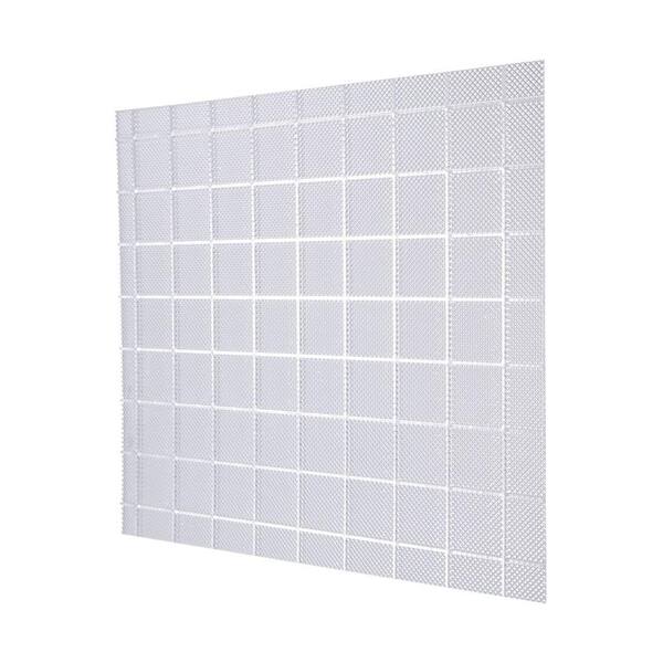 Unbranded 2 ft. x 4 ft. Acrylic Clear Prisma Square Lighting Panel (5-Pack)
