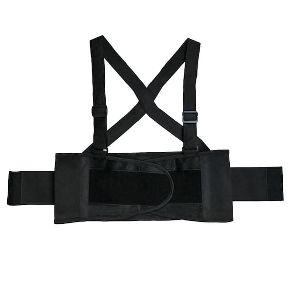 Safe Handler Lifting Support Weight Belt, Lower Back Brace, Dual Adjustable  Straps, Breathable, Excellent Support, Black, 2x-large (pack Of 1) in the Back  Braces & Suspenders department at