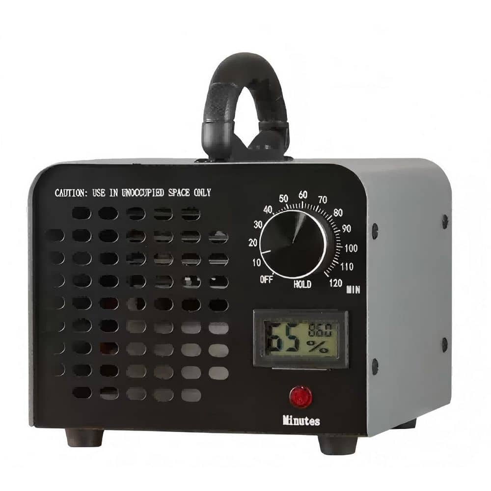 3230 sq.ft. Ion Generator Ozone Generator Purifier in Black,36000 mg/h Capacity Odor Removal Ozone Machine, 120Min Timer price history on PriceWatchPro