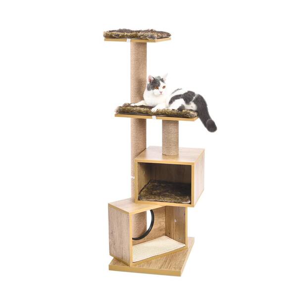 Modern cat clearance scratcher