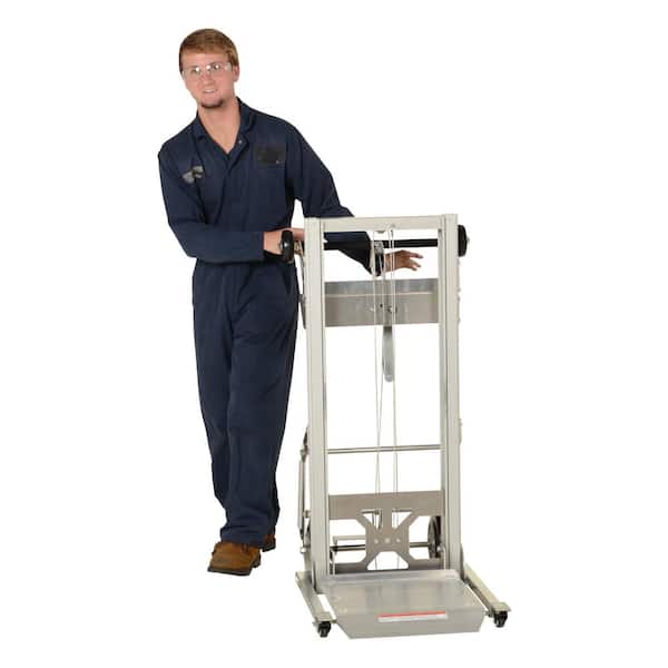Vestil WP 4848 CA 84B Steel Work Platform With Poly Casters   Material