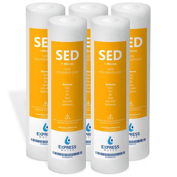 Express Water Replacement Shell Reviews for Express Water Sediment Water Filter Replacement 1 Mic Under ...