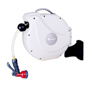 White - Hose Reels - Watering Essentials - The Home Depot
