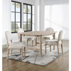 Gabby 5-Piece Light Brown Wood Dining Set (Seats-4)