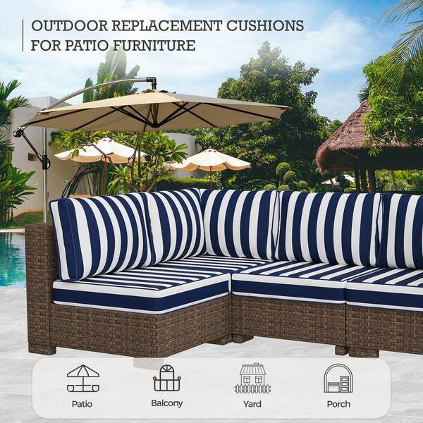 Patio sofa replacement cushions hotsell