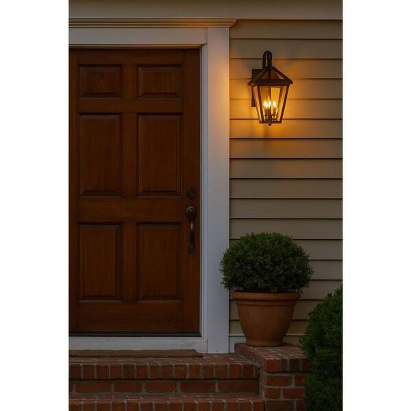 Alford Place Small Oil Rubbed Bronze Outdoor Wall Mount Lantern