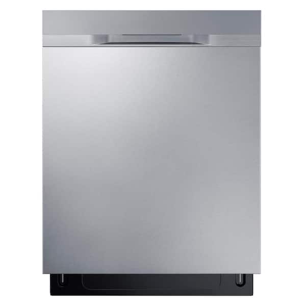 Samsung 24 in Top Control StormWash Dishwasher in Stainless Steel and AutoRelease Dry, 48 dBA