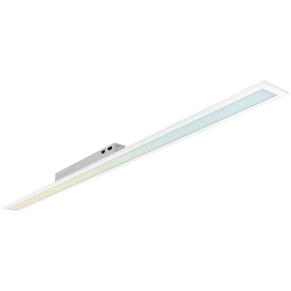 60-Watt 6FT x 4IN Integrated LED Recessed Backlit LED Panel Light, 4CCT, Up to 6600LM, Dimmable, 120-277V UL Listed price history on PriceWatchPro