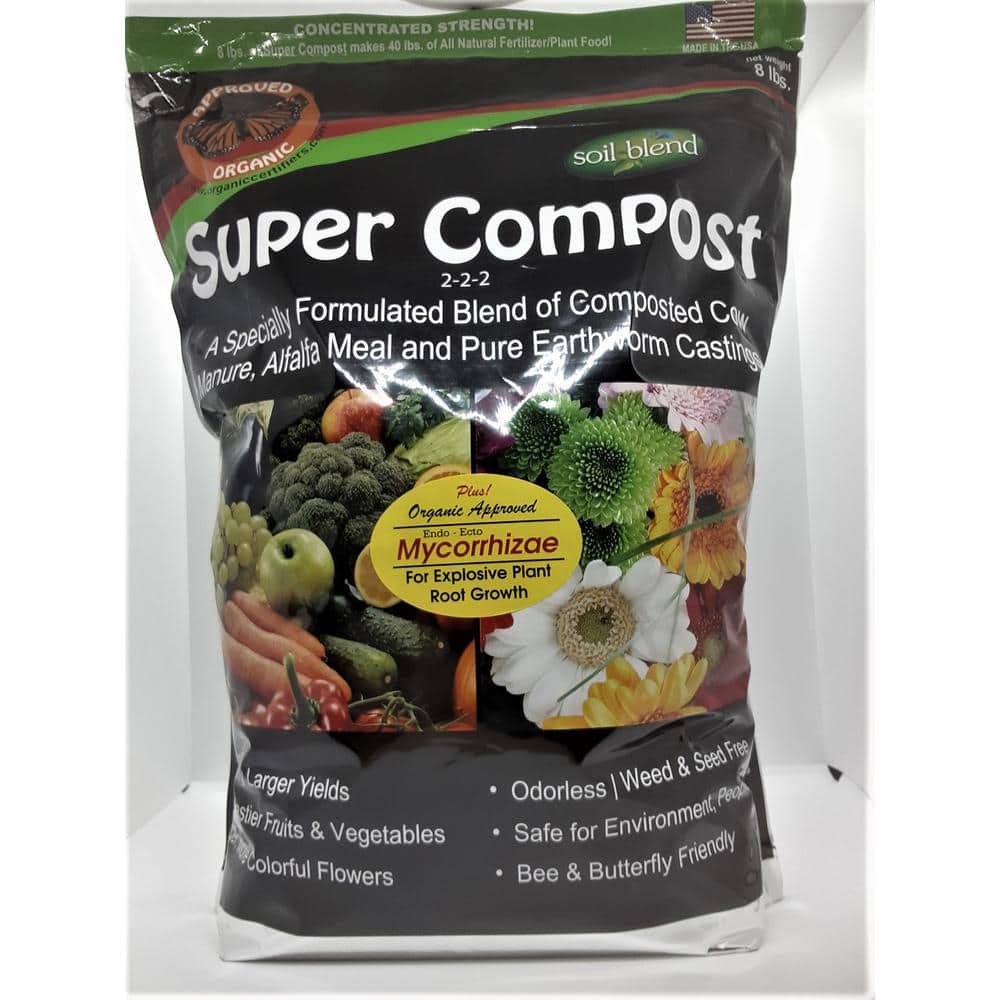 Image of Soil Blend Super Compost with Myco for vegetable garden