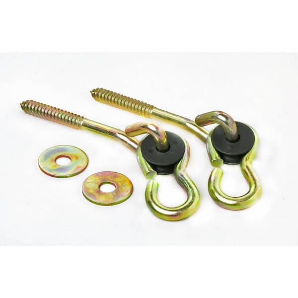 Everbilt 4 in. Screw Swing Hardware Set (2-Pack)
