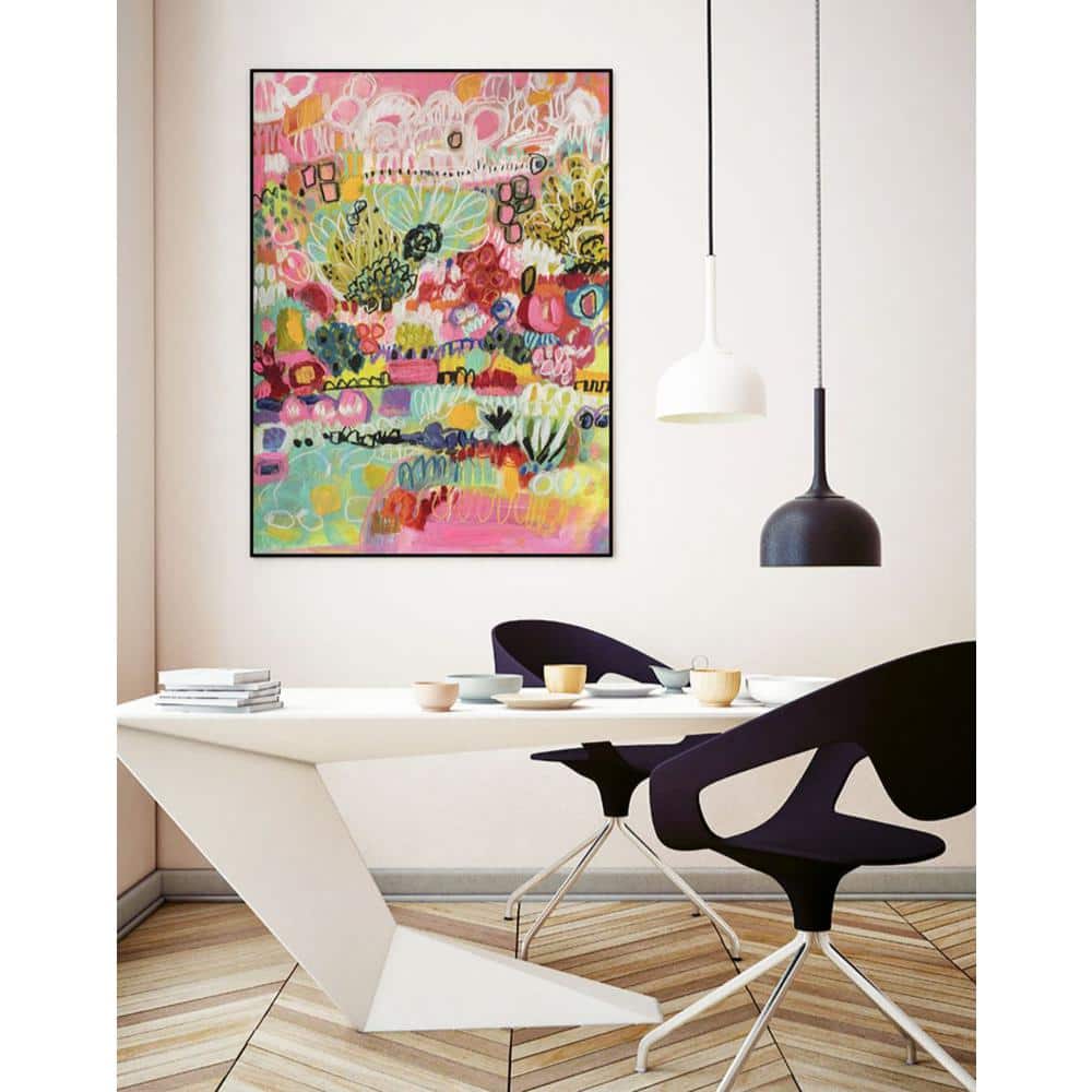 11 in. x 14 in. Boho Garden III by Karen Fields Framed Wall Art