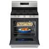 Maytag 30 in. 5 Burners Freestanding Gas Range in Fingerprint Resistant Stainless Steel with High Temp Self Clean 1