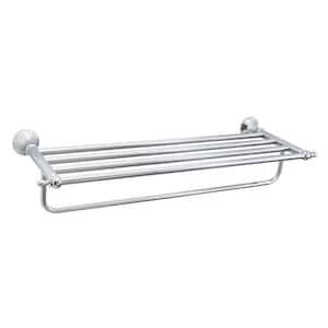 ANTICA 24 Inch Towel Rack in Polished Chrome