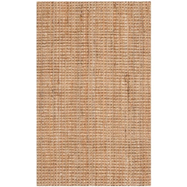 SAFAVIEH Natural Fiber Beige Doormat 2 ft. x 3 ft. Solid Area Rug