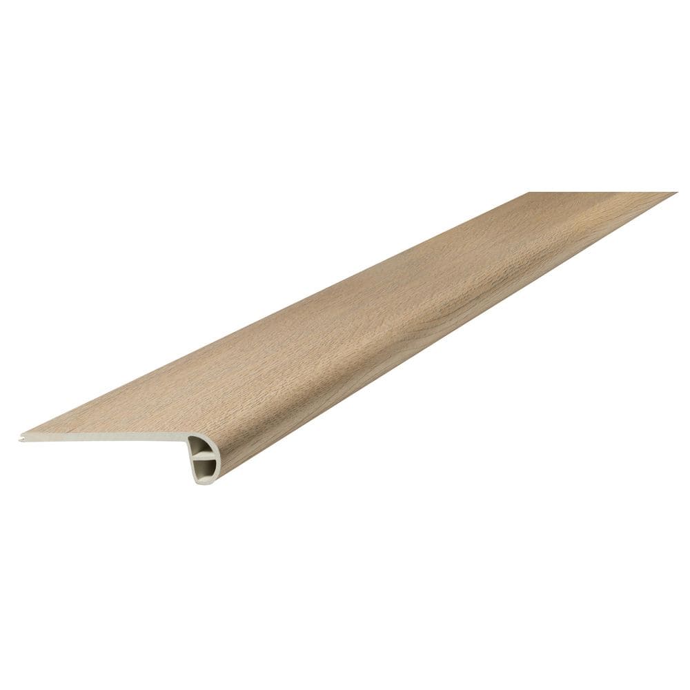 Luxembourg French Oak 0.98 in. Thick x 4.52 in. Width x 94.5 in. Length Vinyl Flush Stair Nose Molding price history on PriceWatchPro