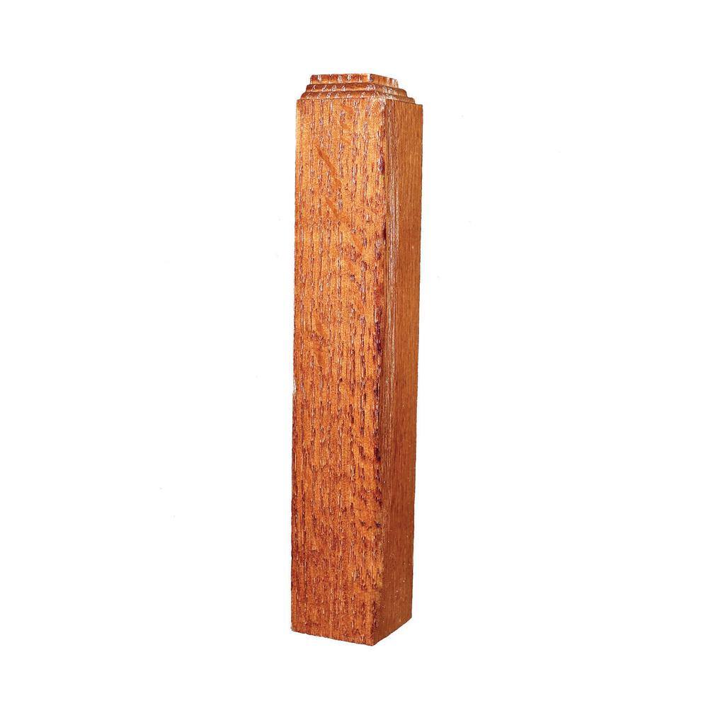 1-1/4 in. D x 1-1/4 in. W x 6 in. L Oak Wood Stained English Chestnut OS Base Corner Block price history on PriceWatchPro