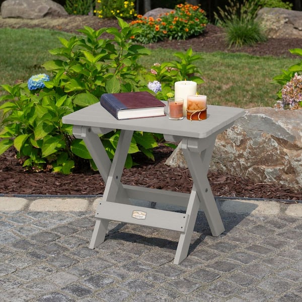 The Essential Folding Rectangular Plastic Side Table