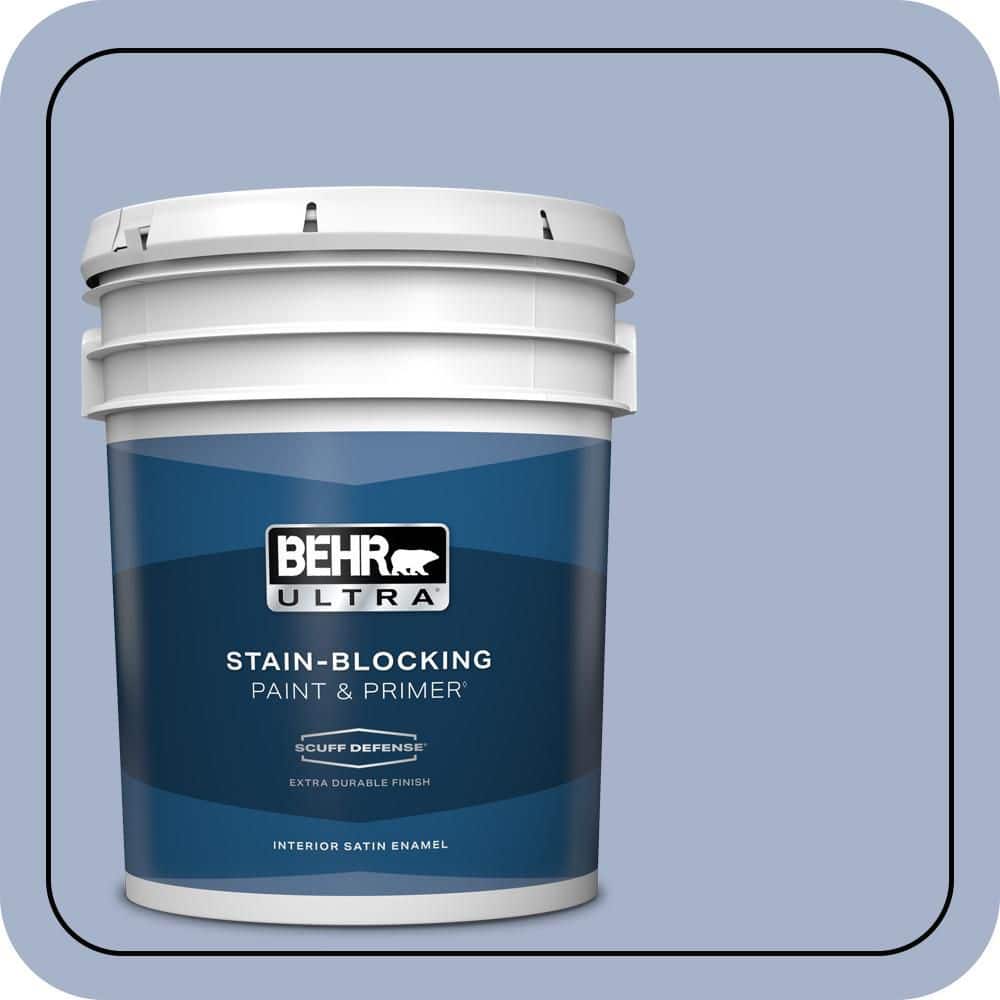 5 gal. #PPU15-14 Ballroom Blue Extra Durable Satin Enamel Interior Paint & Primer price history on PriceWatchPro