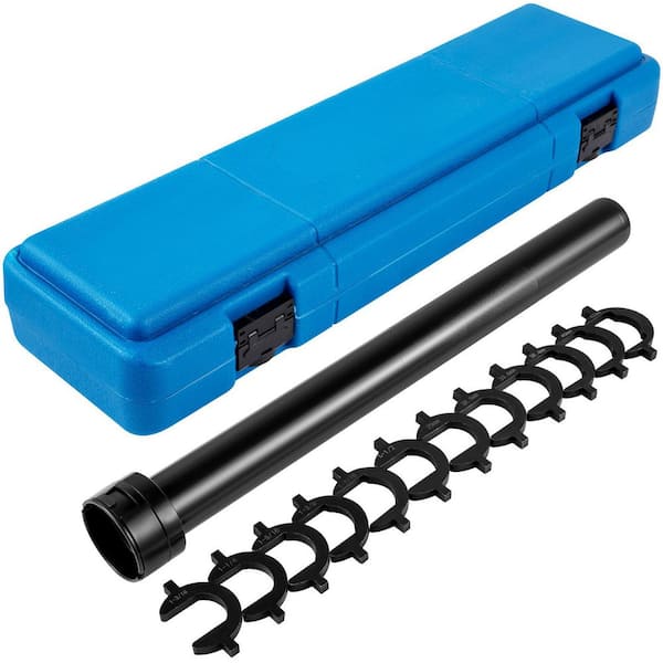 SKYSHALO Inner Tie Rod Installation Kit, Includes 13 Crowfoot Adapters, Durable 1/2 in. Drive Tube for Efficient Removal, Steel