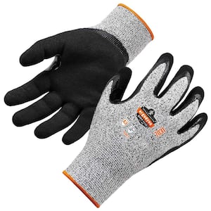 ProFlex 7031 Large Nitrile-Coated Cut-Resistant Gloves - ANSI A3 Level, Extra Strength