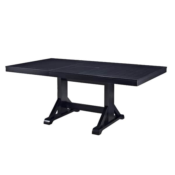 Millwright Black Extendable Dining Table