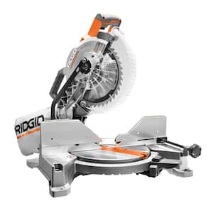 15 Amp 10 in. Corded Dual Bevel Miter Saw with LED Cut Line Indicator