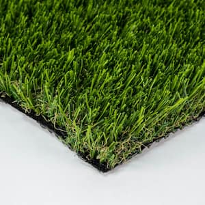 Santa Monica Spring 15 ft. Wide x Cut to Length Green Artificial Grass Carpet