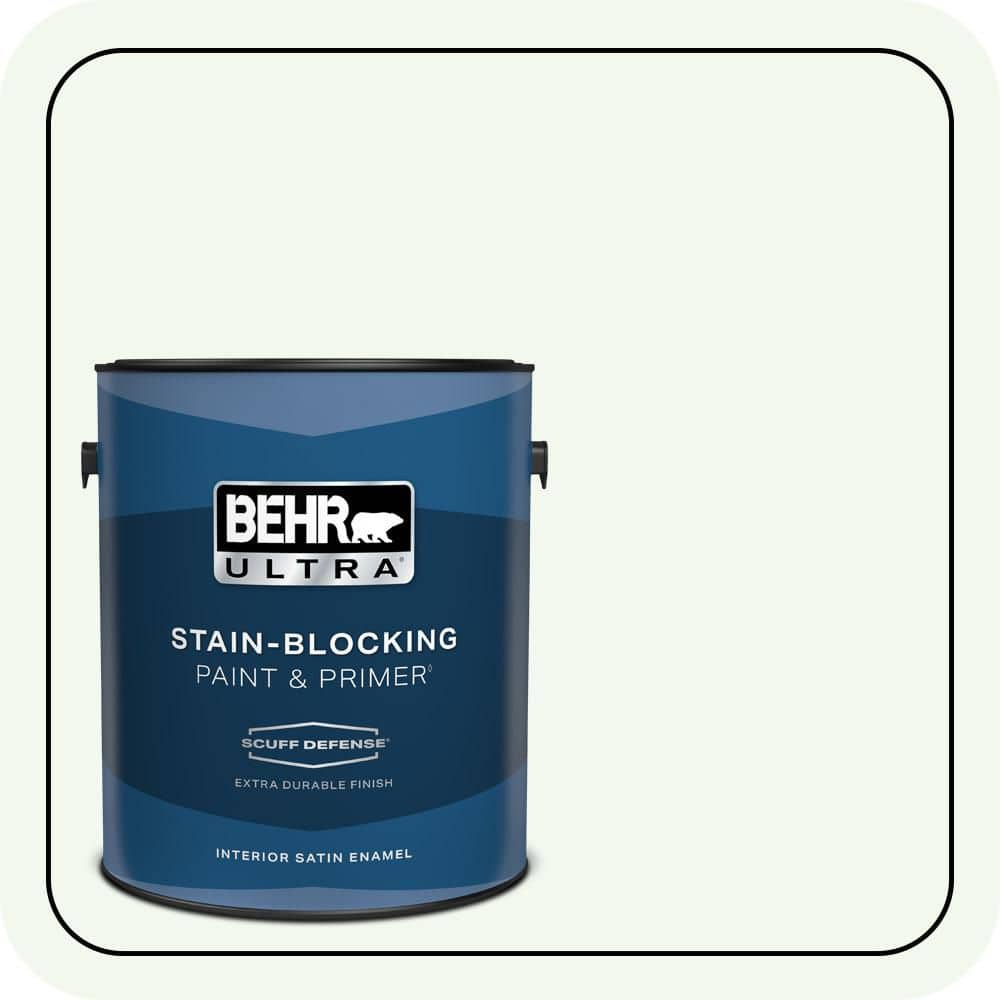 1 gal. #GR-W05 Unwind Extra Durable Satin Enamel Interior Paint & Primer price history on PriceWatchPro