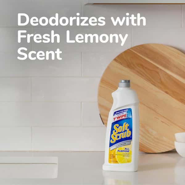 Soft Scrub 36 Oz Commercial Lemon, Is Soft Scrub Safe For Tile And Grout