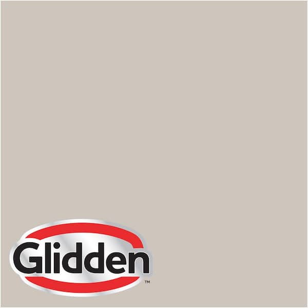 Glidden Premium 1 gal. #HDGWN36 Fossil Grey Eggshell Interior Paint with Primer