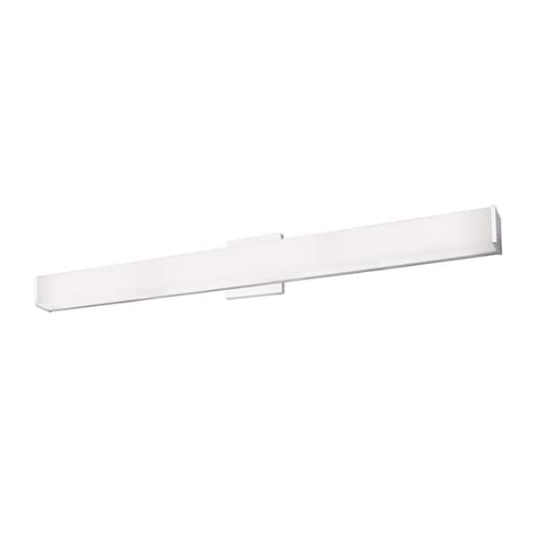 KUZCO Jane 36-in 1 Light 45-Watt Chrome Integrated LED Vanity Light