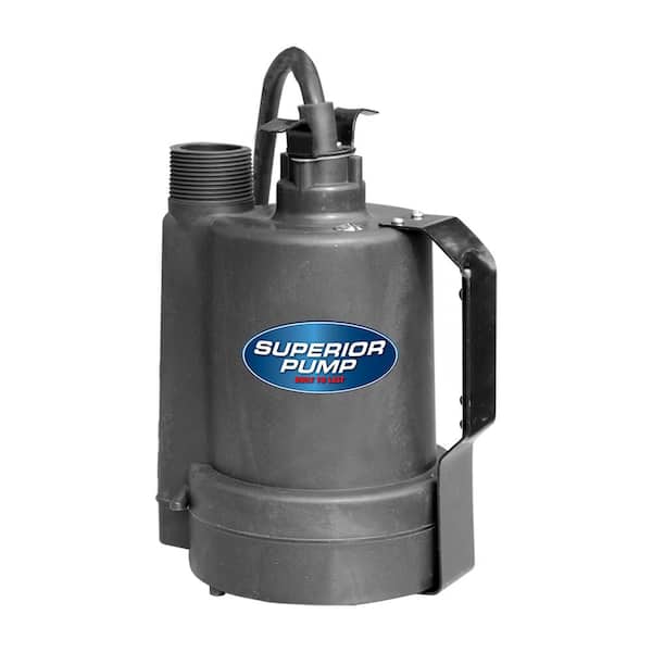 Superior Pump Sump Thermoplastic Battery-Powered Sump Pump 92910