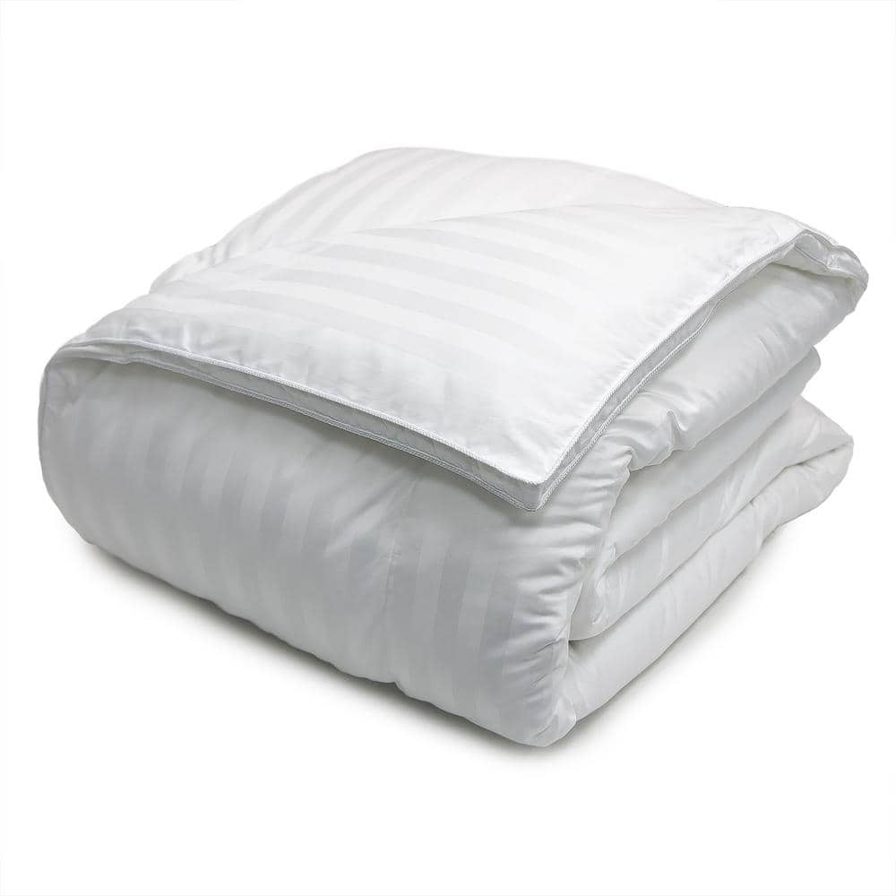Blue Ridge Home Fashions Supreme 350 Thread Count Cotton Damask Down Alternative Comforter Twin