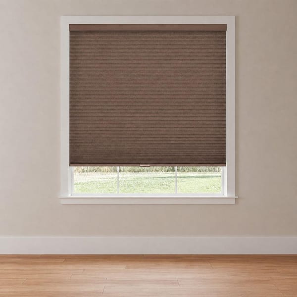 Chicology Cut-to-Width Mocha Cordless Polyester Light Filtering