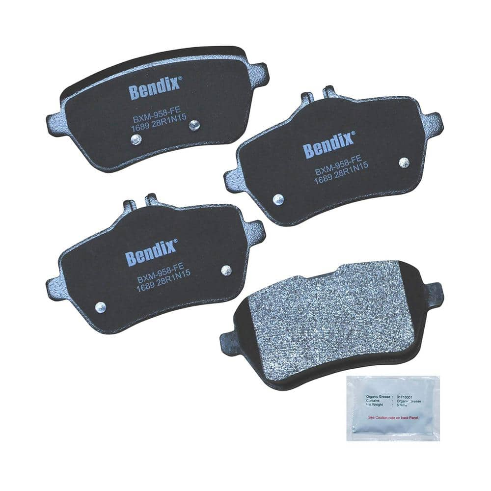 Bendix Premium Copper Free Disc Brake Pad Set 2000 Chrysler Voyager V6 ...