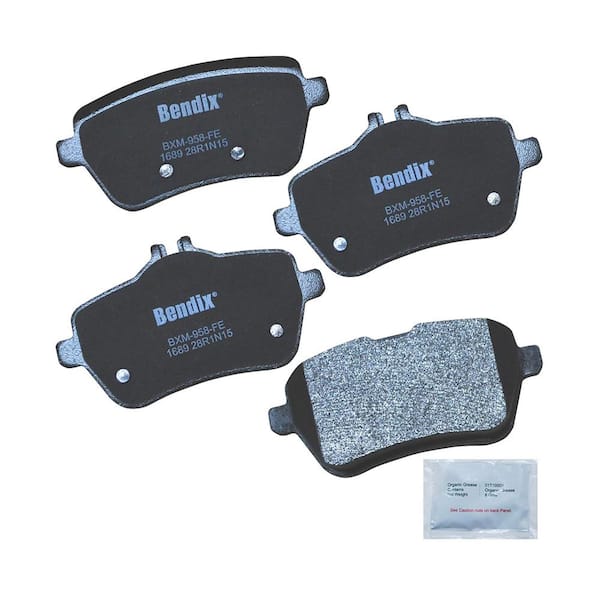 Bendix Premium Copper Free Disc Brake Pad Set 2000 Chrysler Voyager V6