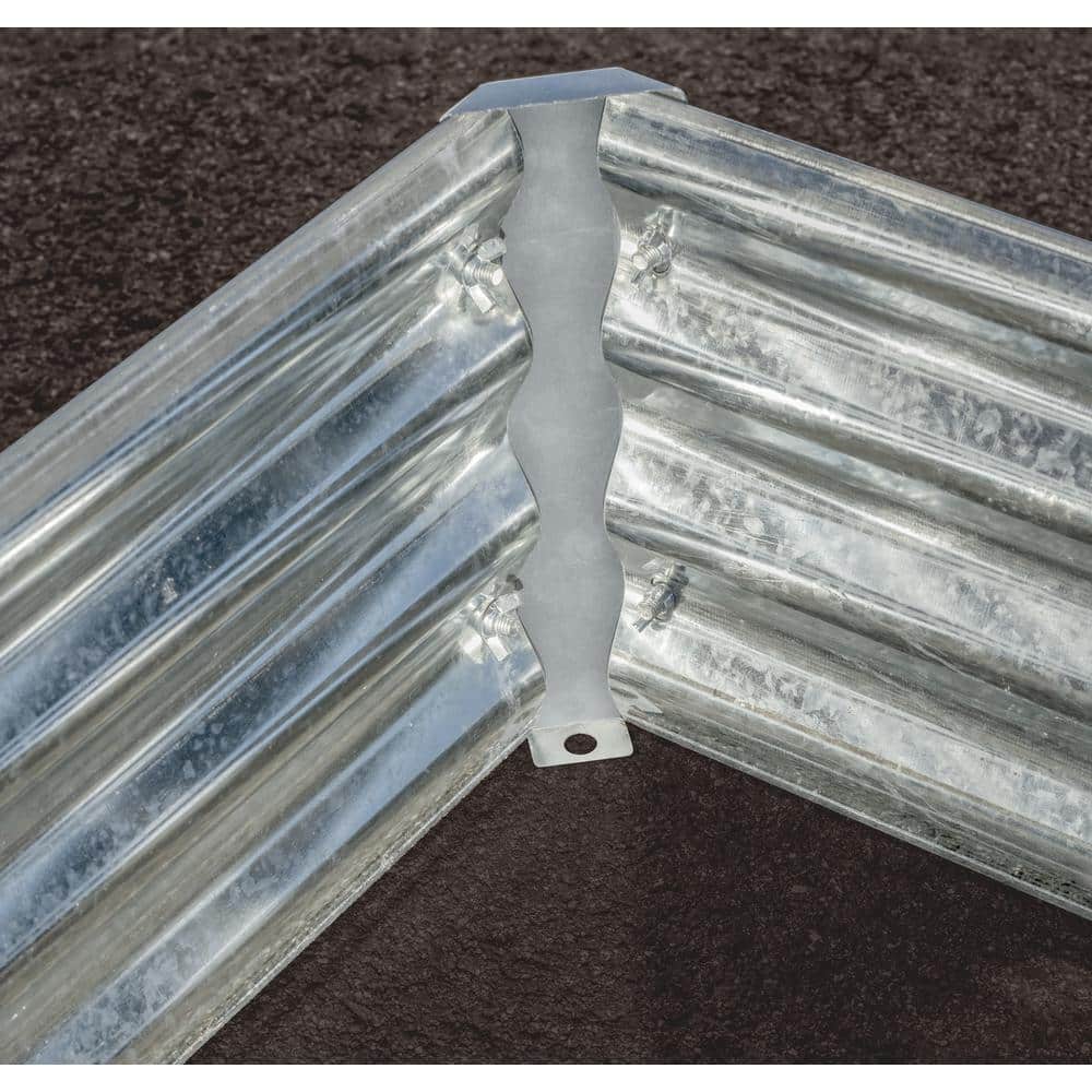 Galvanized Steel Raised Garden Bed 36x36x17