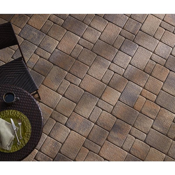 Oldcastle Mega Kingston 3-Piece Cotswold Mist Paver Kit (300-Piece Pallet)