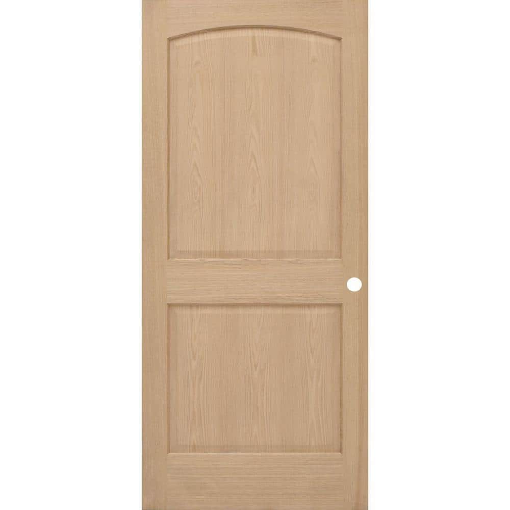 Reviews for Steves & Sons 32 in. x 80 in. 2Panel Round Top Unfinished