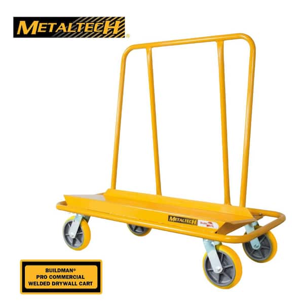 Drywall Cart Welded with 3000 lbs. Load Capacity