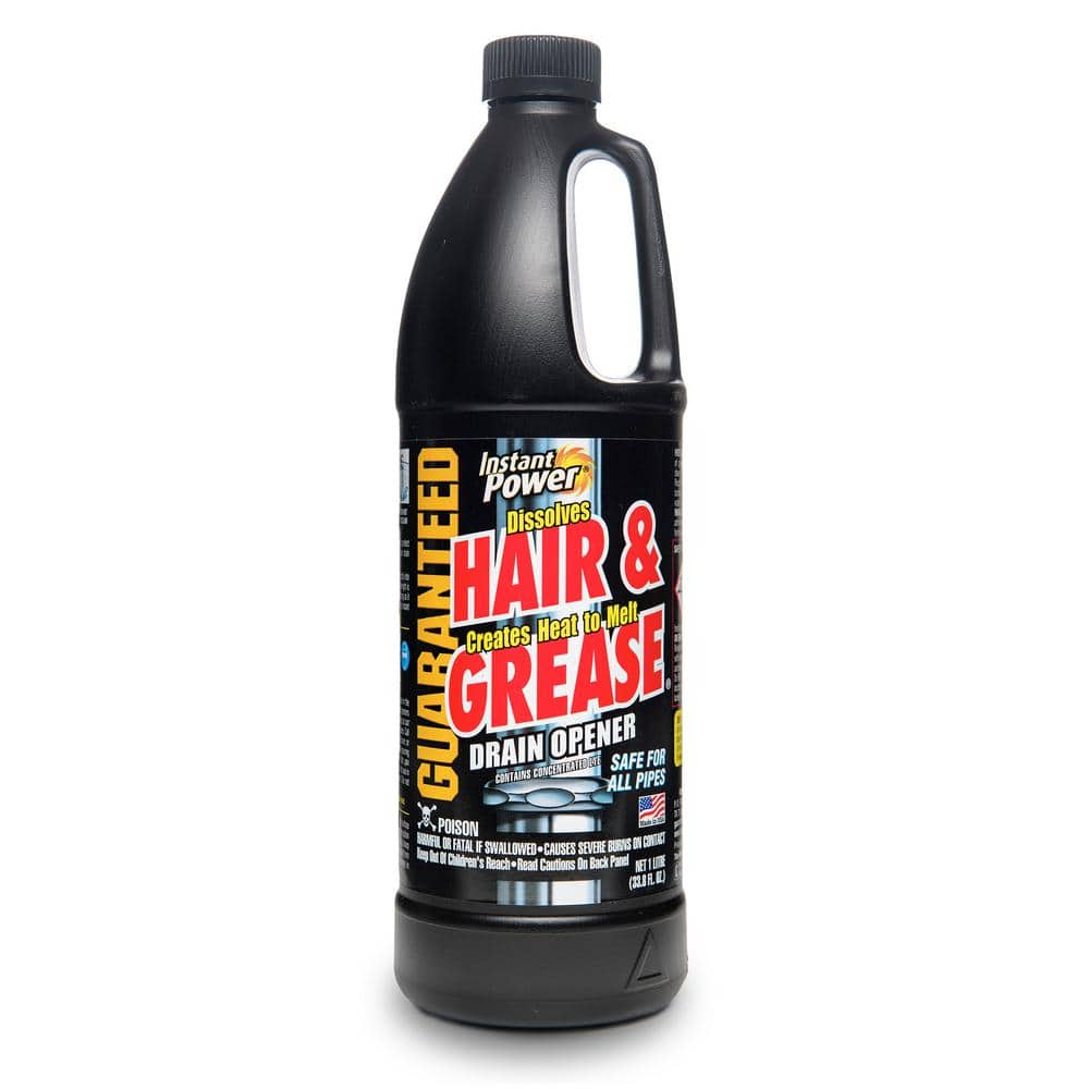 Instant Power 33.8 oz. Hair and Grease Drain Cleaner 1969 - The