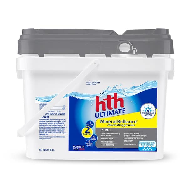 HTH 18 lbs. 7-in-1 Ultimate Mineral Brilliance Chlorinating Granules