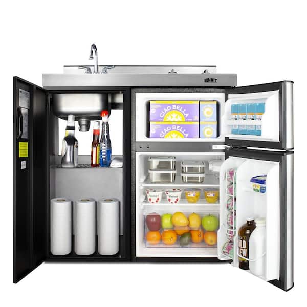 Summit Appliance 36 in. 5.8 cu. ft. Built-In Mini Refrigerator in