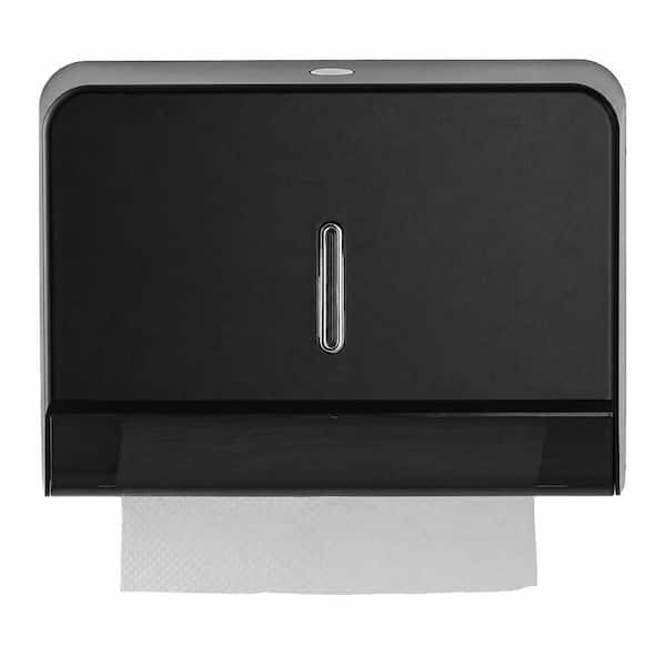 Commercial Wall-Mounted Paper Towel Dispenser for Trifold C-Fold Multifold Towels, Large 200-Sheet Box