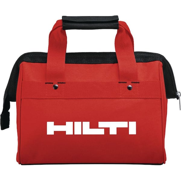 12.6 in. X 7.9 in. X 9.8 in. Durable Water Resistant Small Soft Tool Bag