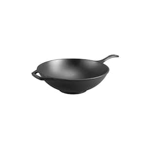 12 in. Cast Iron Chef Style Wok