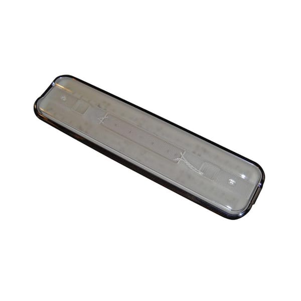 Valterra LED Fluorescent Fixture - 18 in., 80 Diode, Chrome