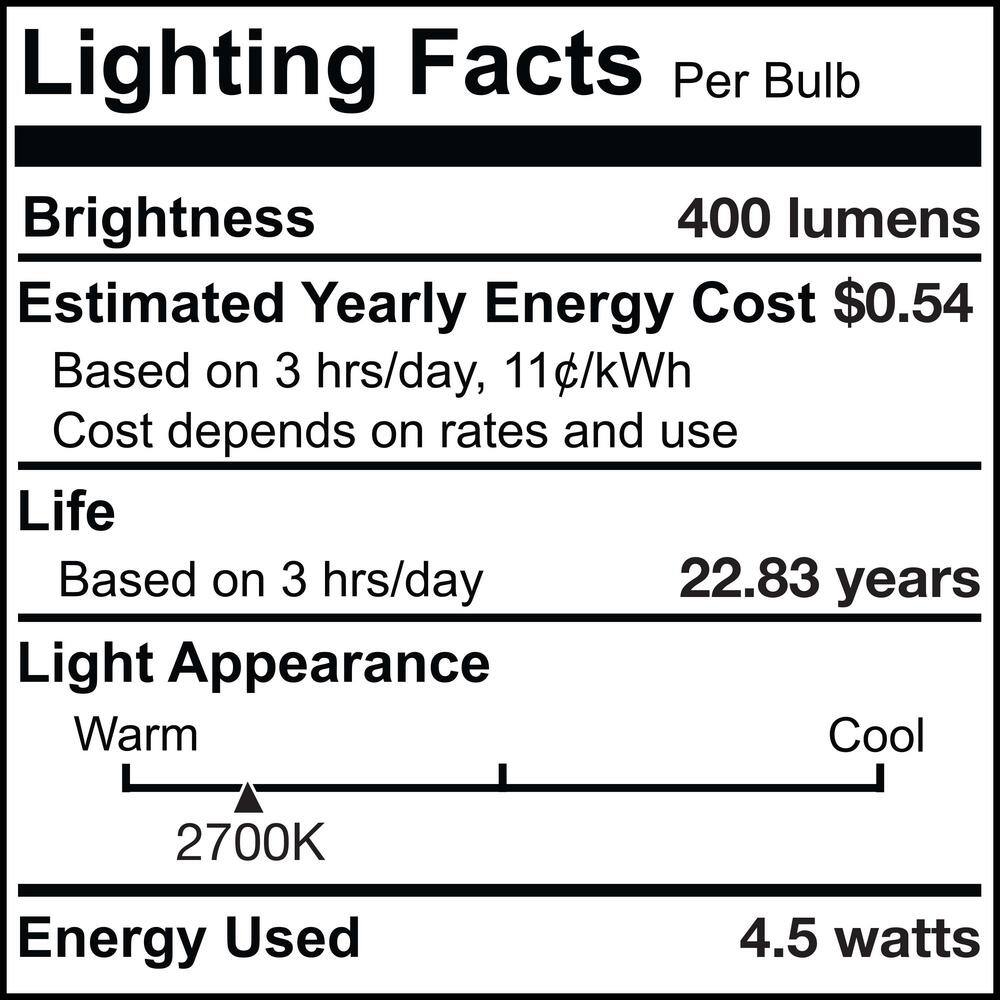 Clear Dimmable T4 Bi-Pin LED Bulb for Commercial Use